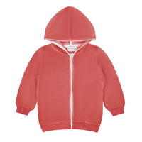terry zip hoodie