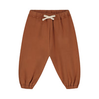 baby track pant rustic clay