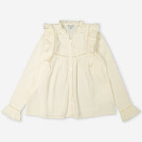 women's blerta blouse ivory
