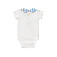 baby pan onesie painted stripe