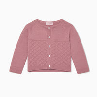 baby kaya cardigan pink