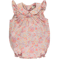 amber romper coral