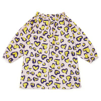 baby dress leopard rose