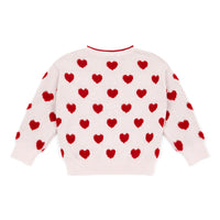 hearts pullover rose bonton