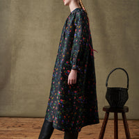 women's sicile dress multi noir