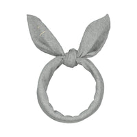 head scarf grey melange