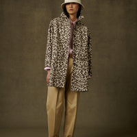 women's privat coat leopard