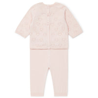 newborn heart set rose