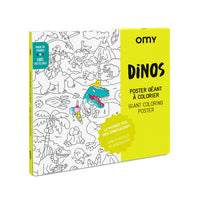 dino folded poster