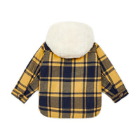 jacket carreau yellow