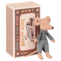 little brother mouse in matchbox