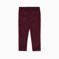 baby benito trouser burgundy