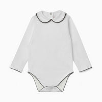 baby lirio onesie white
