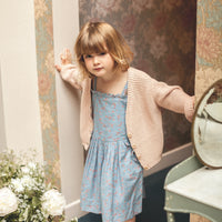 madalena dress blue floral