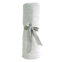 muslin swaddle storm grey starry night
