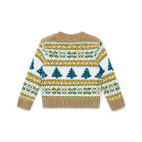 baby christmas cardigan lemon curd