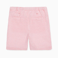 bocusi bermuda short red gingham