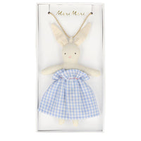 bunny doll necklace