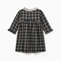 aralia dress green tartan