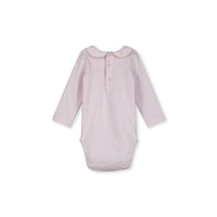 baby collared onesie purple haze