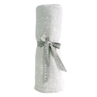 muslin swaddle storm grey starry night