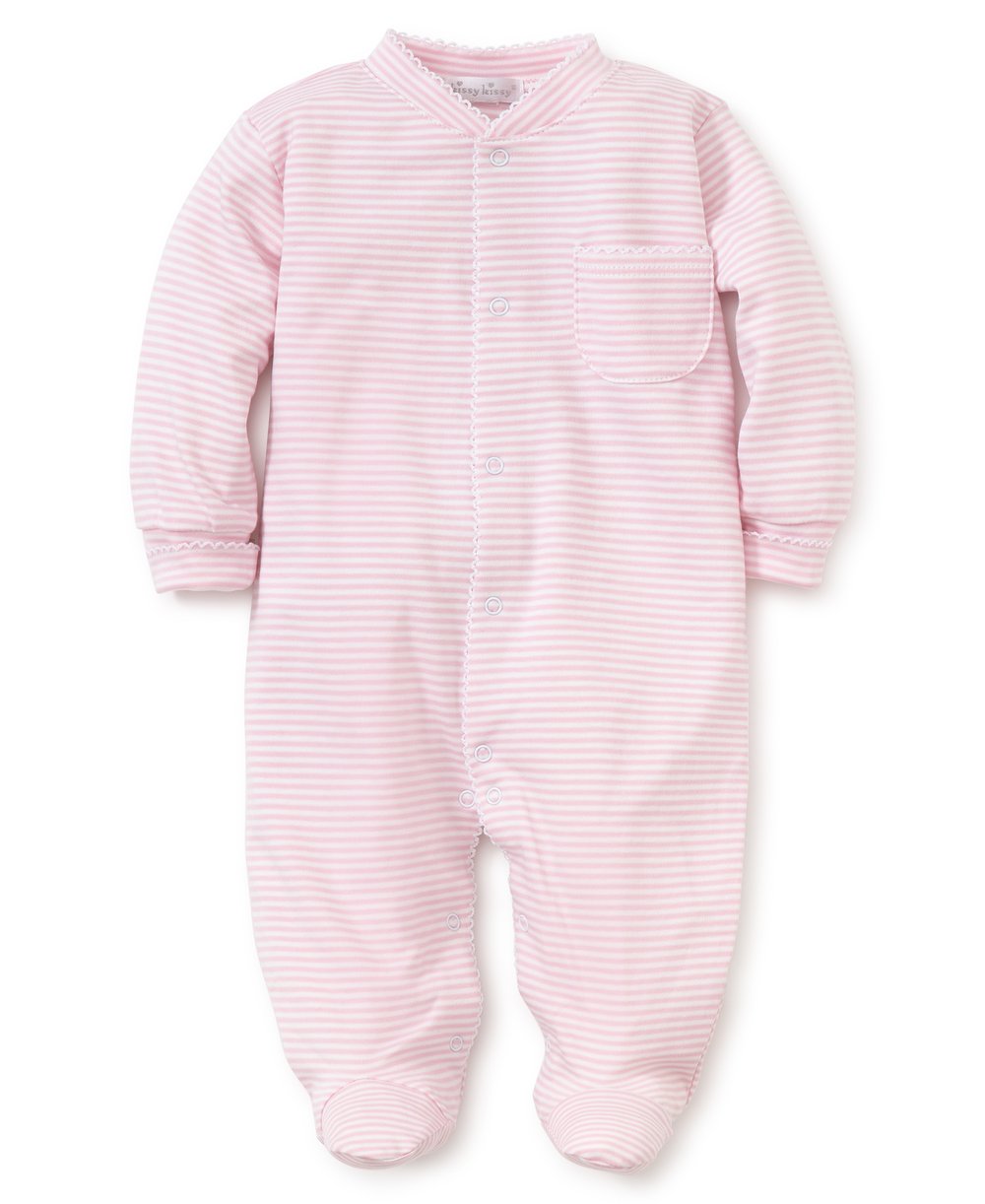 stripes footie
