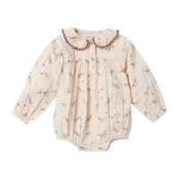 baby takara ruffled collar onesie