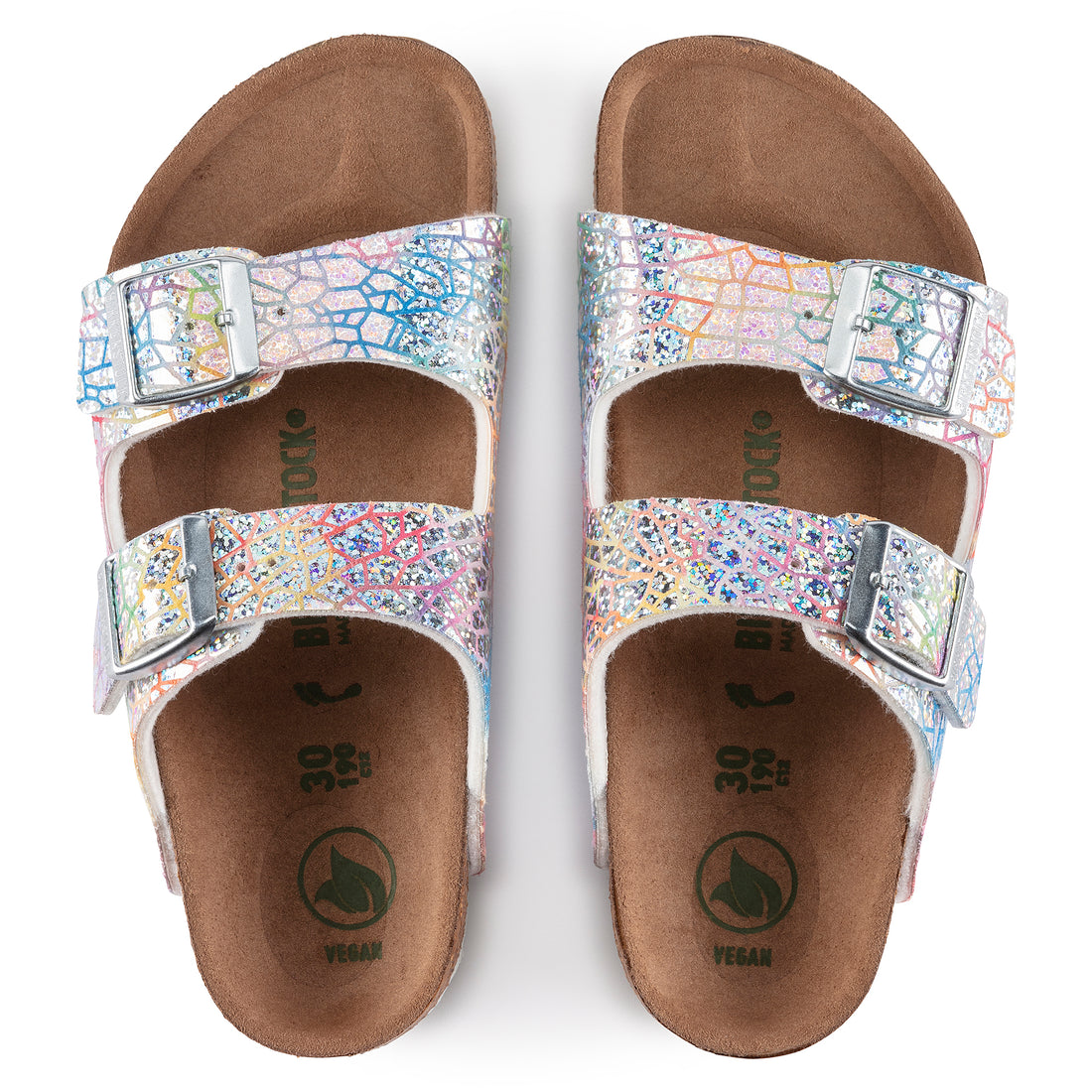 arizona holographic sandals