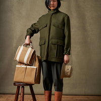 women's safari mini tote bag miel