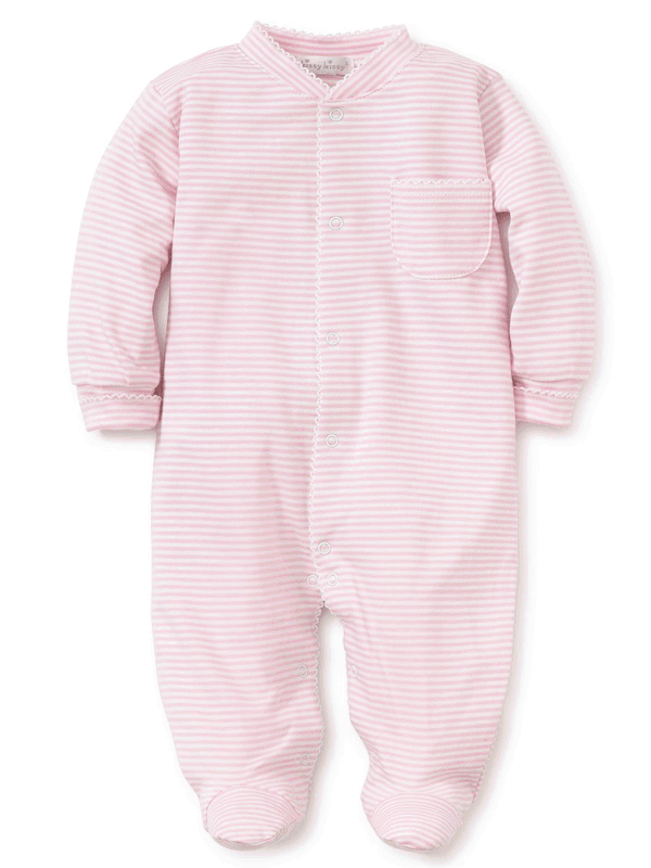 stripes footie