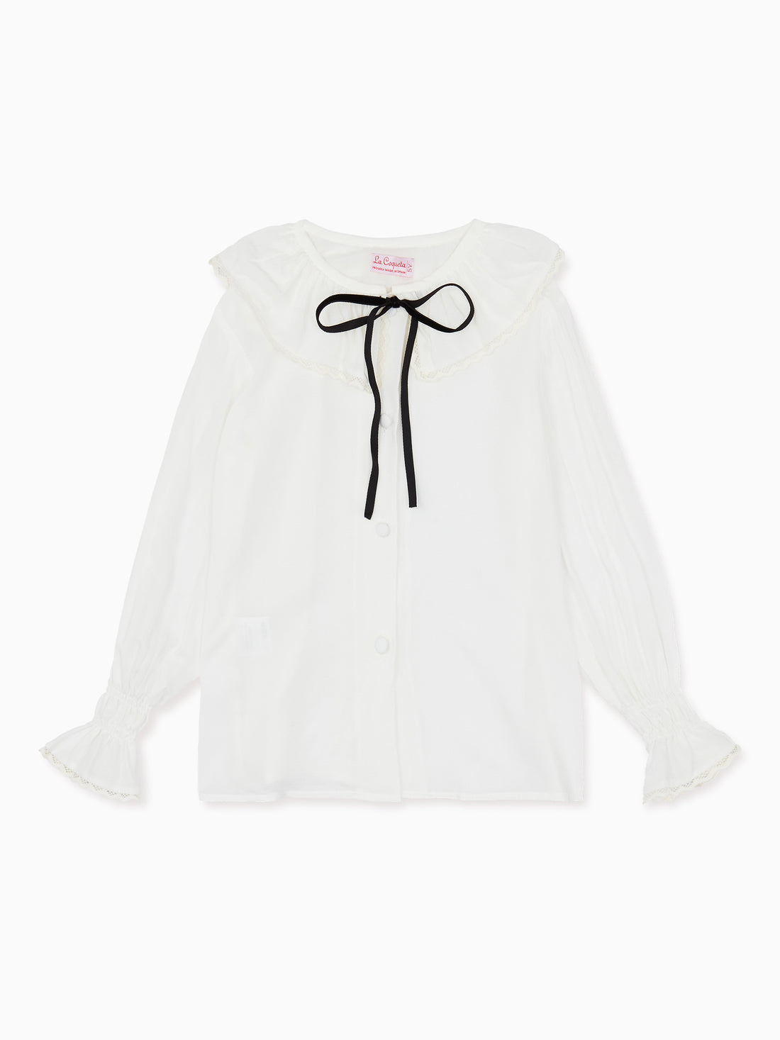 girls ivory betty shirt