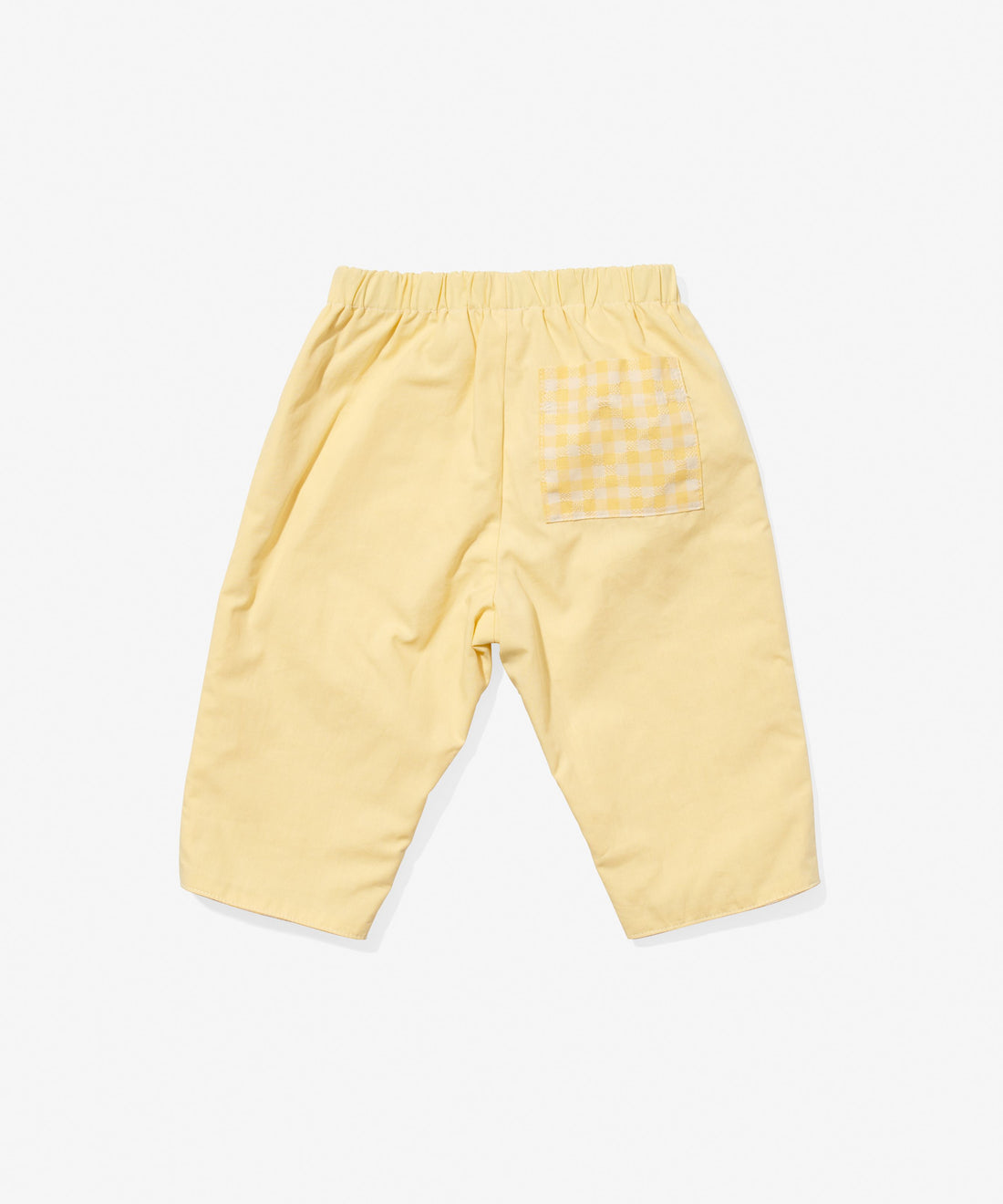 baby yellow reversible pants