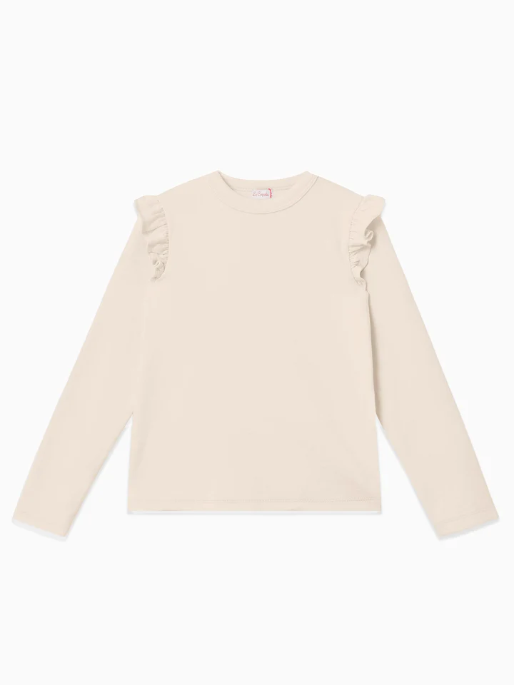 girls ivory maria top