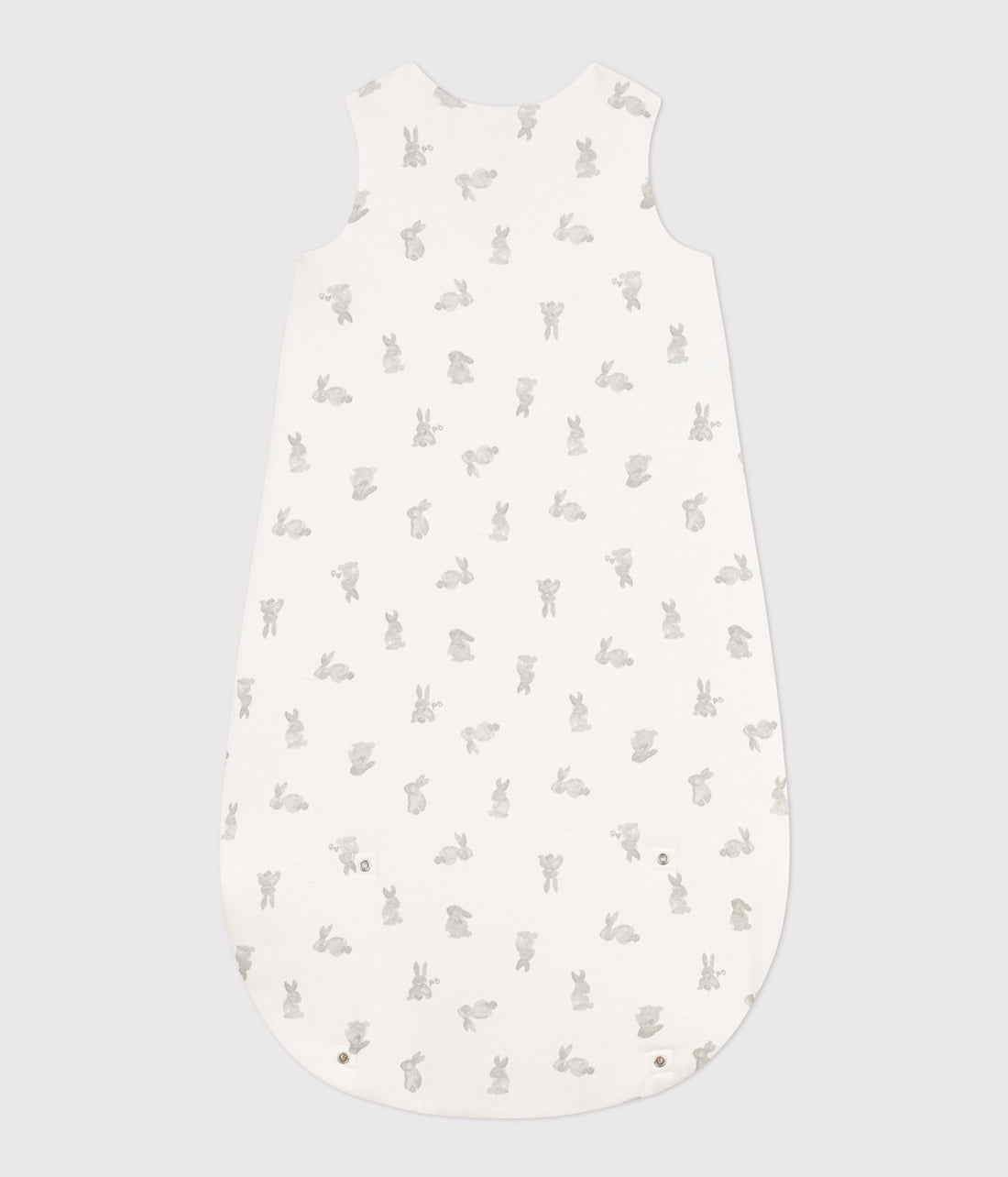 baby girl grey bunny bunting
