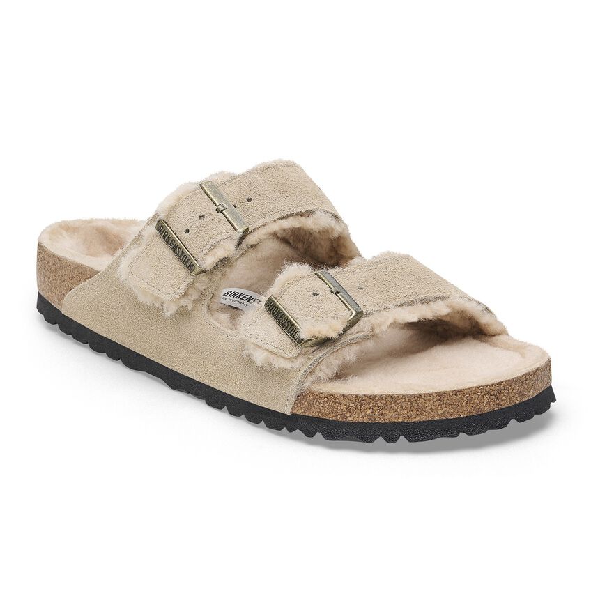 arizona shearling sandals