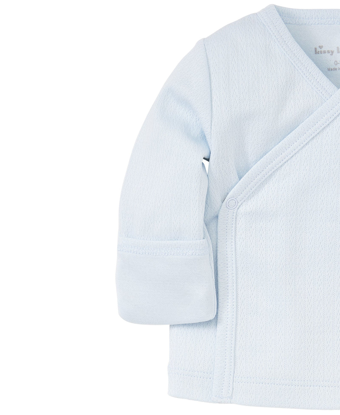 pointelle ls cross tee