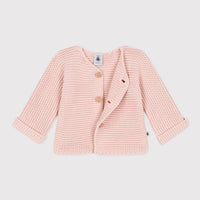 baby cardigan pink