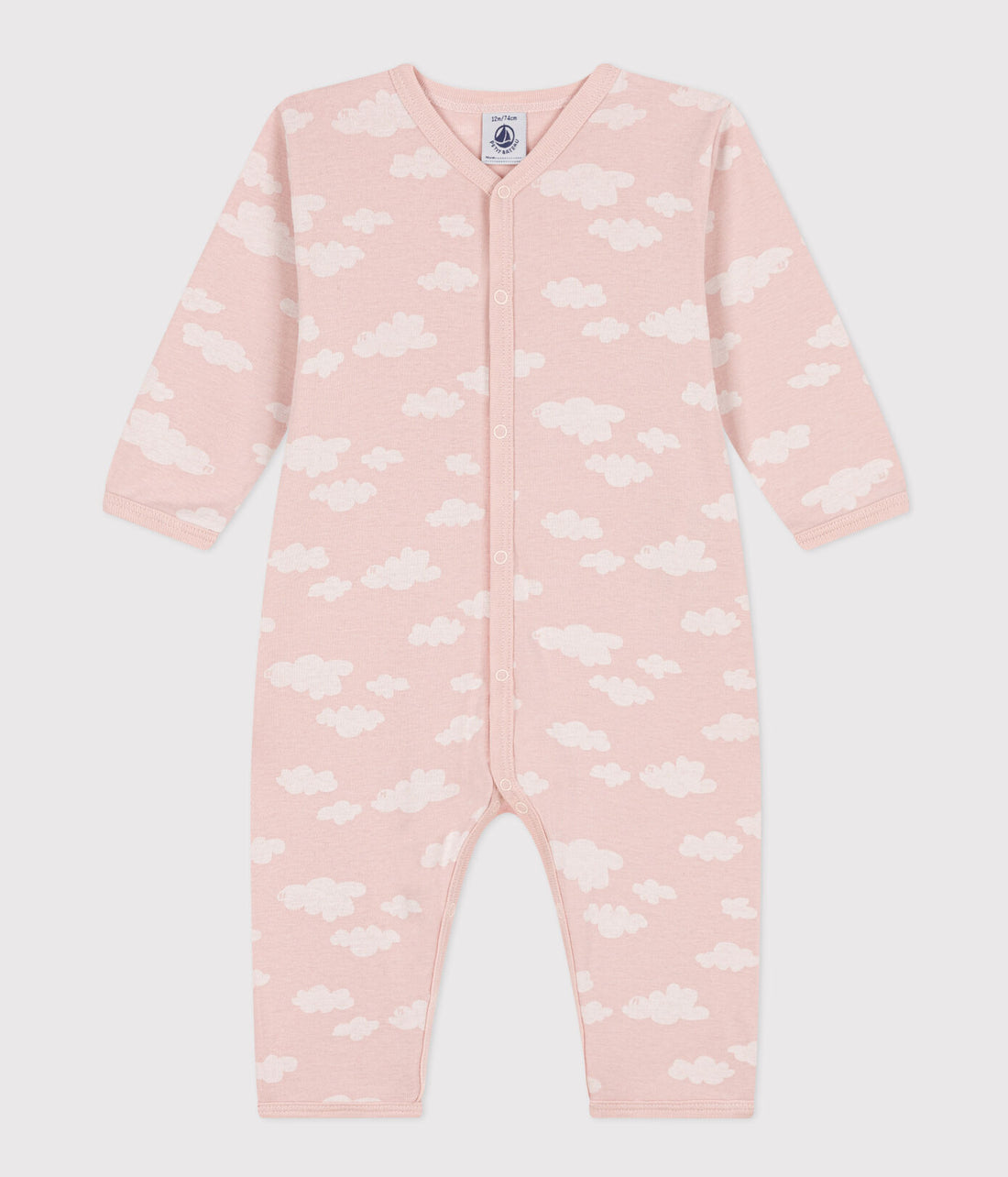 baby girl cloud romper