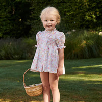 carla smocked set