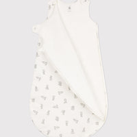baby girl grey bunny bunting
