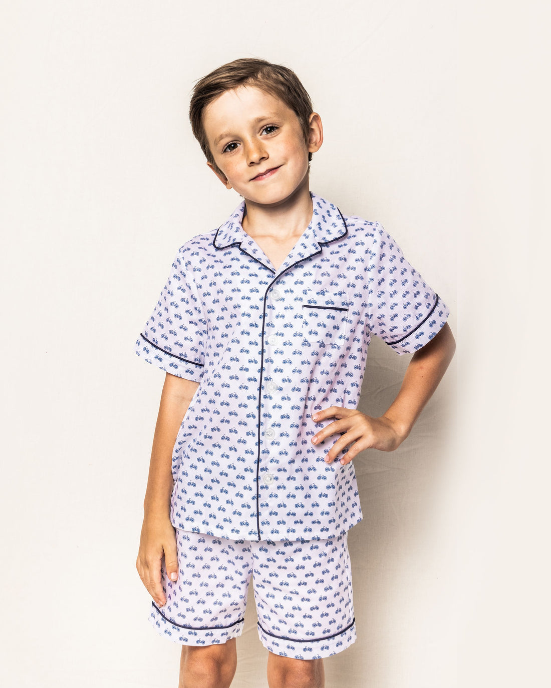 boys blue classic short set