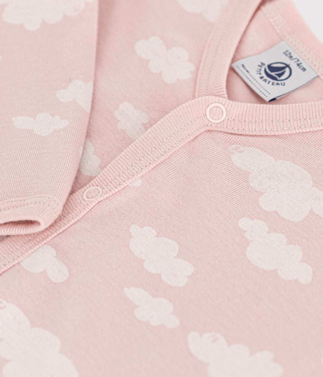 baby girl cloud romper