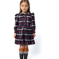 rio collared button front dress