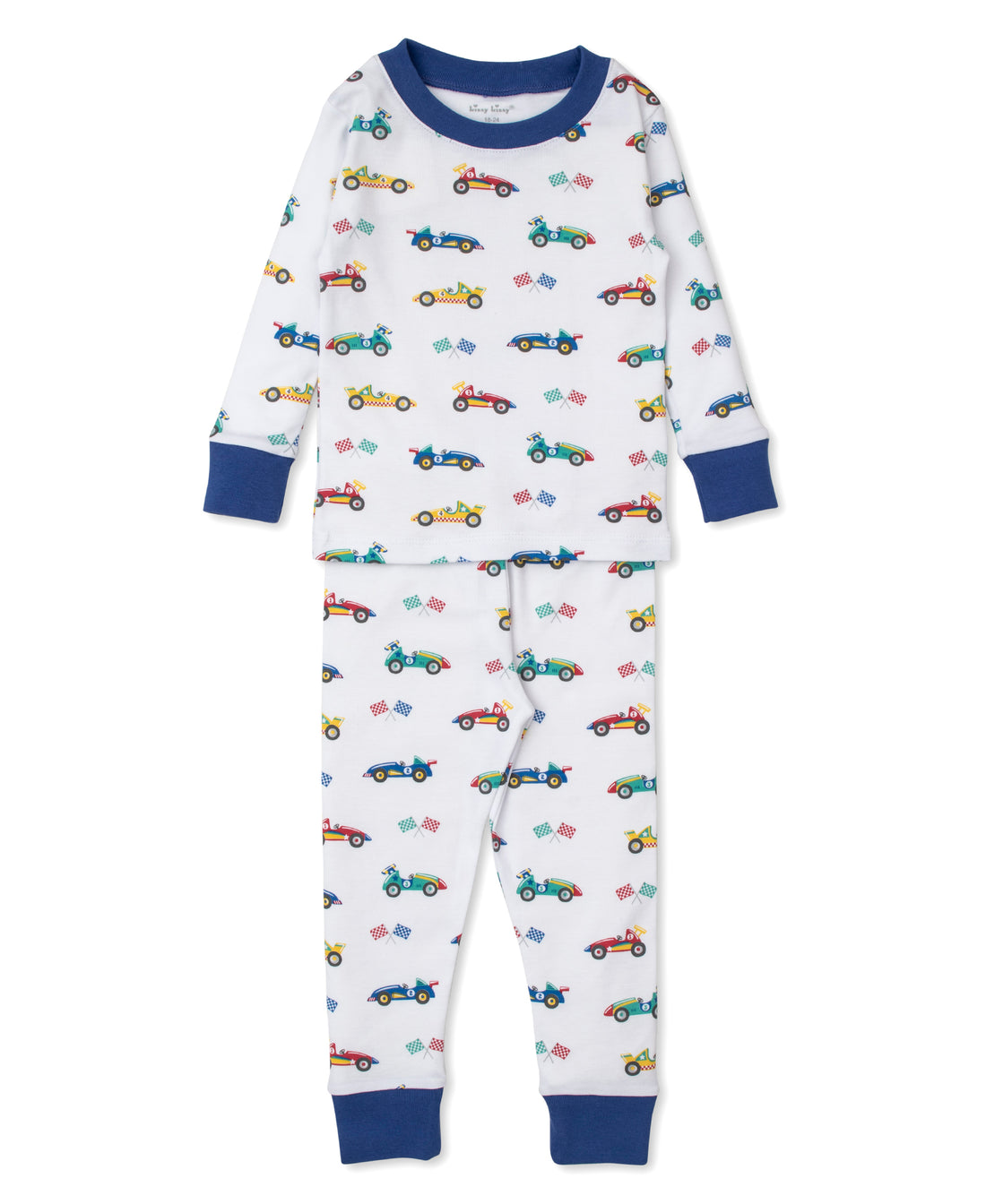 race car rally pajama set