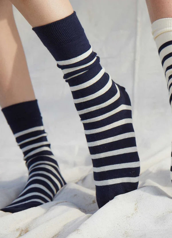 striped socks