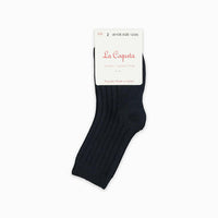 ribbed short socks C