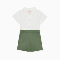 baby green espiga set