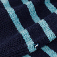 girls navy striped sweater