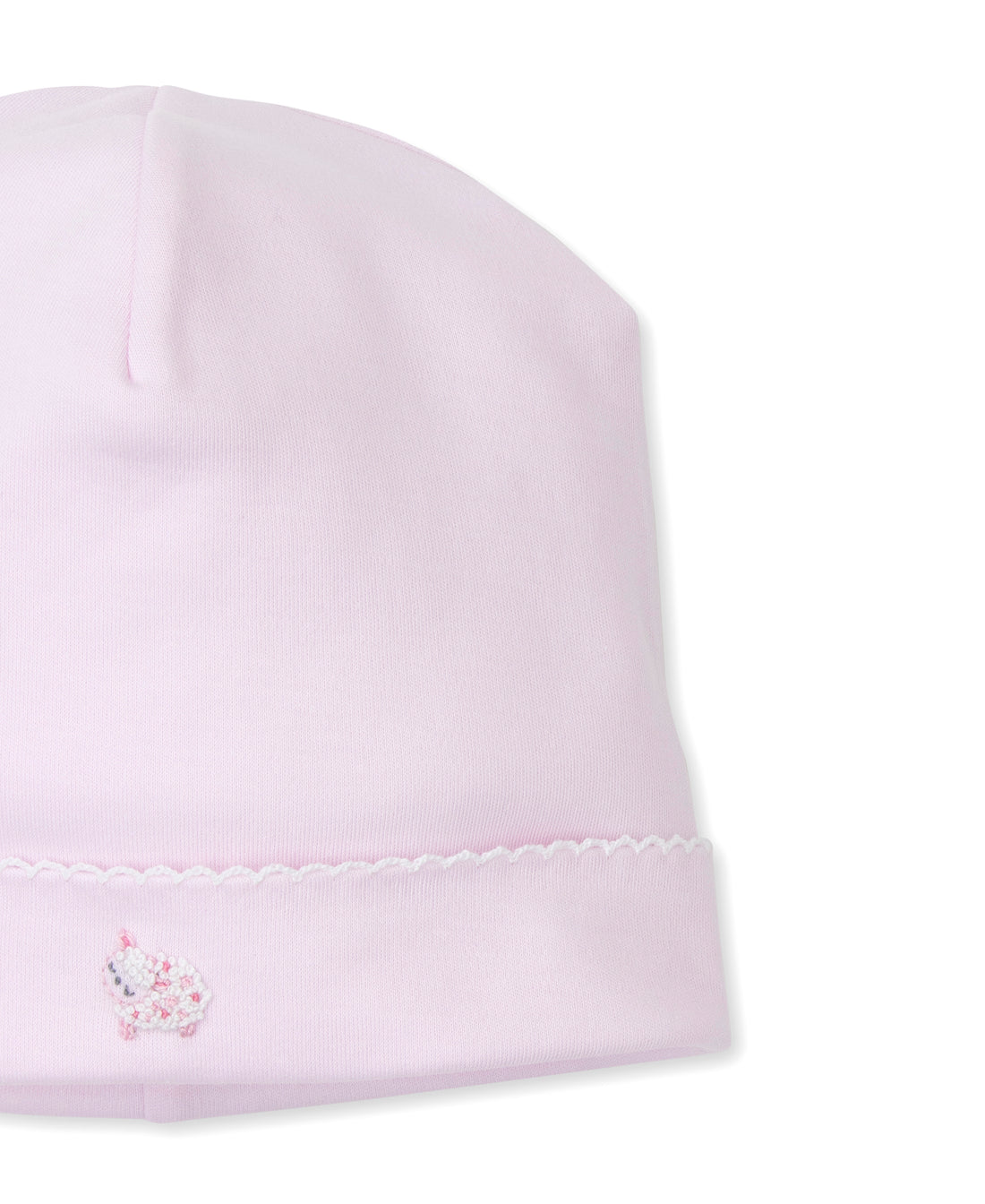 fleecy sheet emb hat