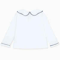 girls white iziar top